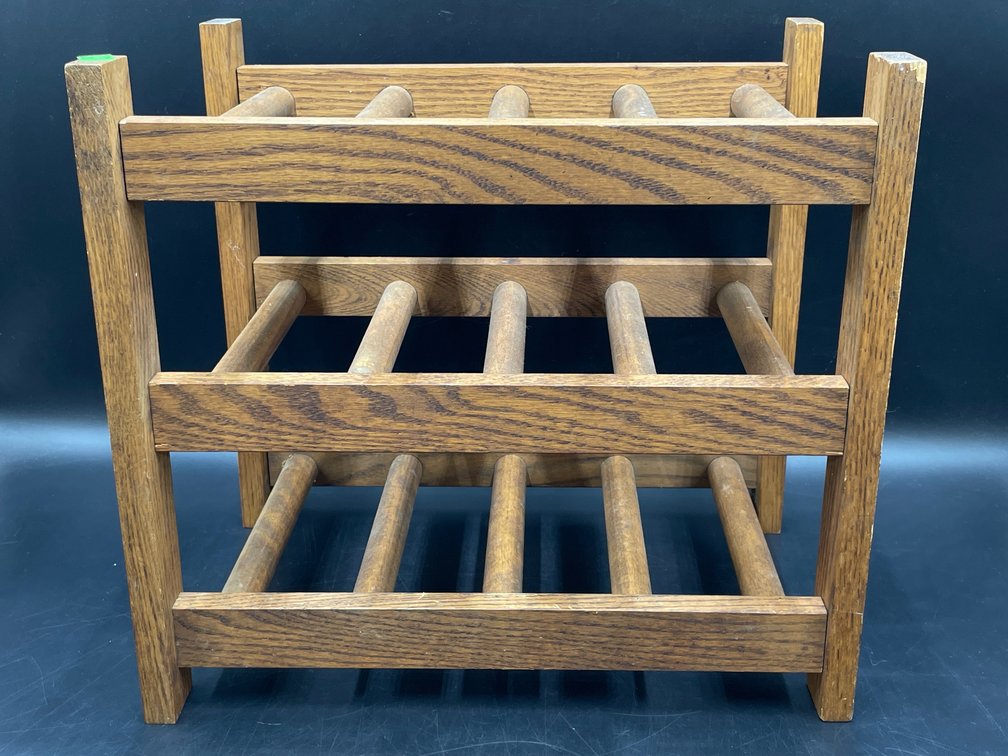 Wooden Wine Bottle Rack