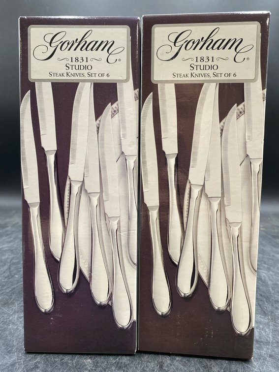 Gorham Studio Steak Knife Sets