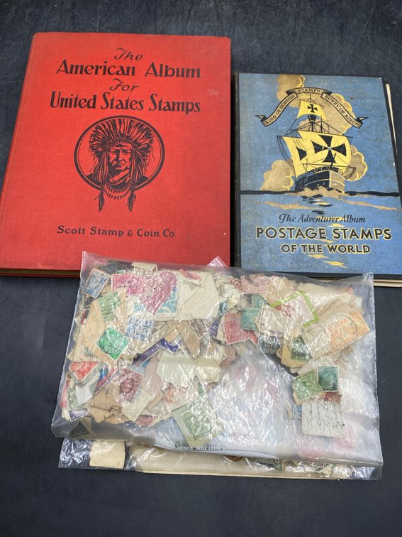 Postage Stamps & Albums
