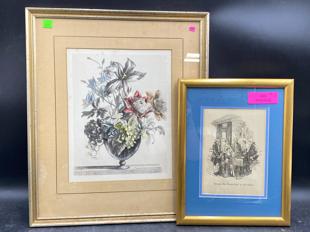 Framed Vintage Style Prints