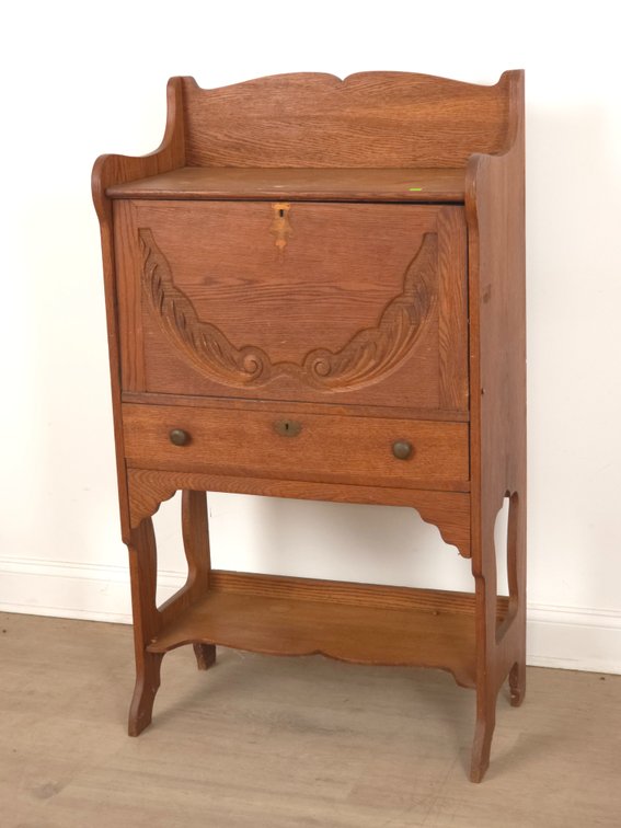 Antique Oak Larkin Desk