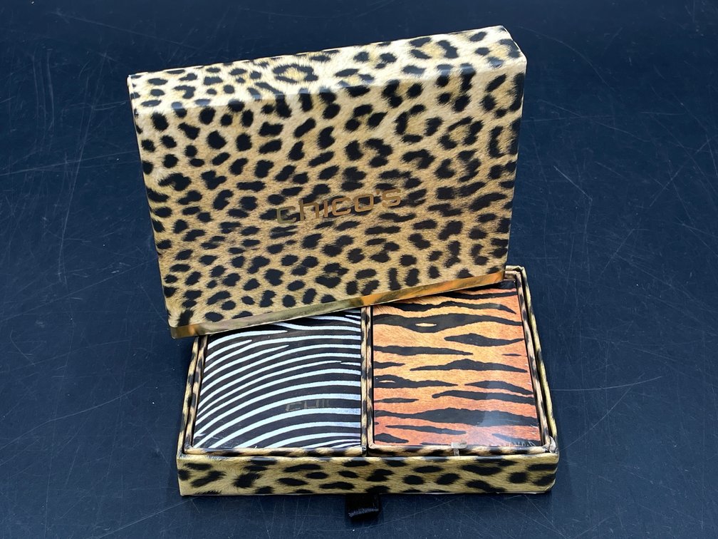 Chico's Animal Print Playing Cards