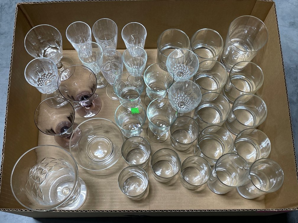 Clear Glass Stemwares & Related