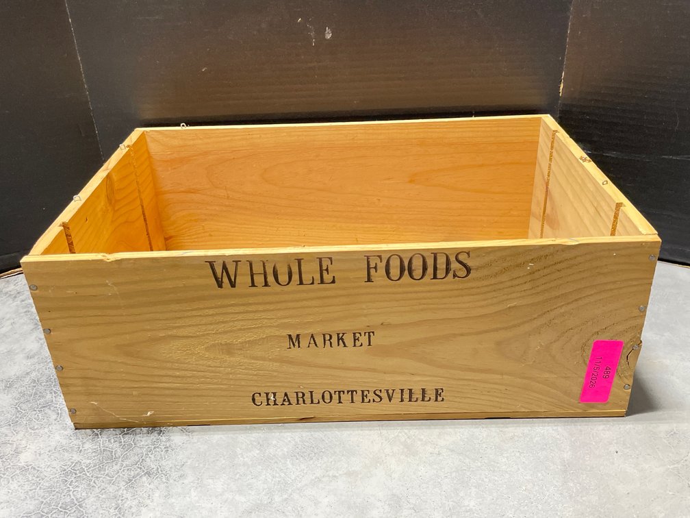 Charlottesville Whole Foods Market Crate