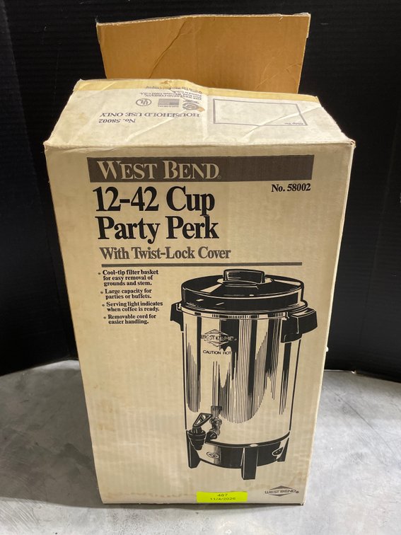 West Bend Coffee Percolator