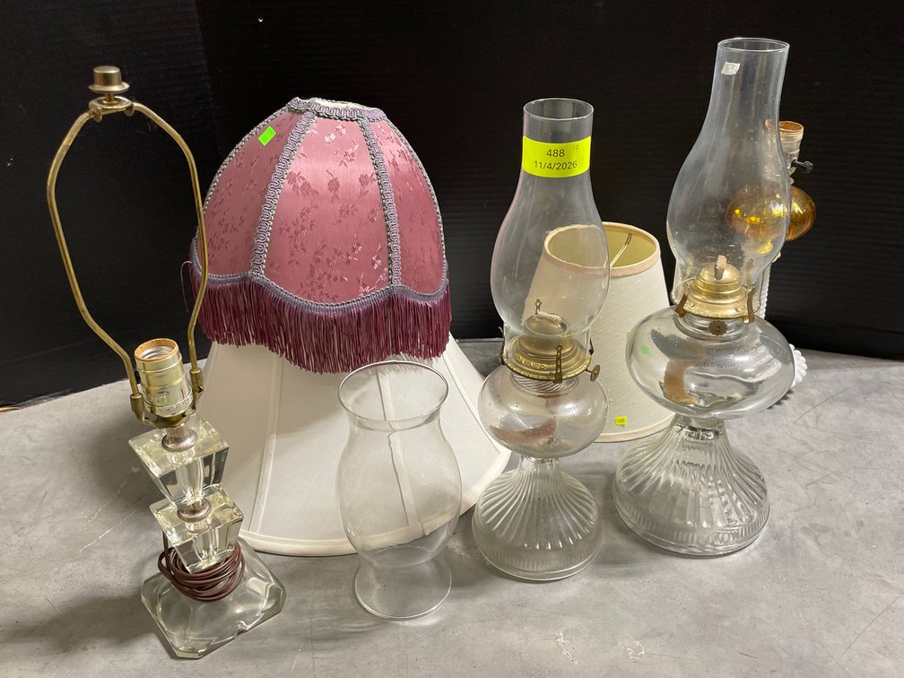 Oil Lamps & Related