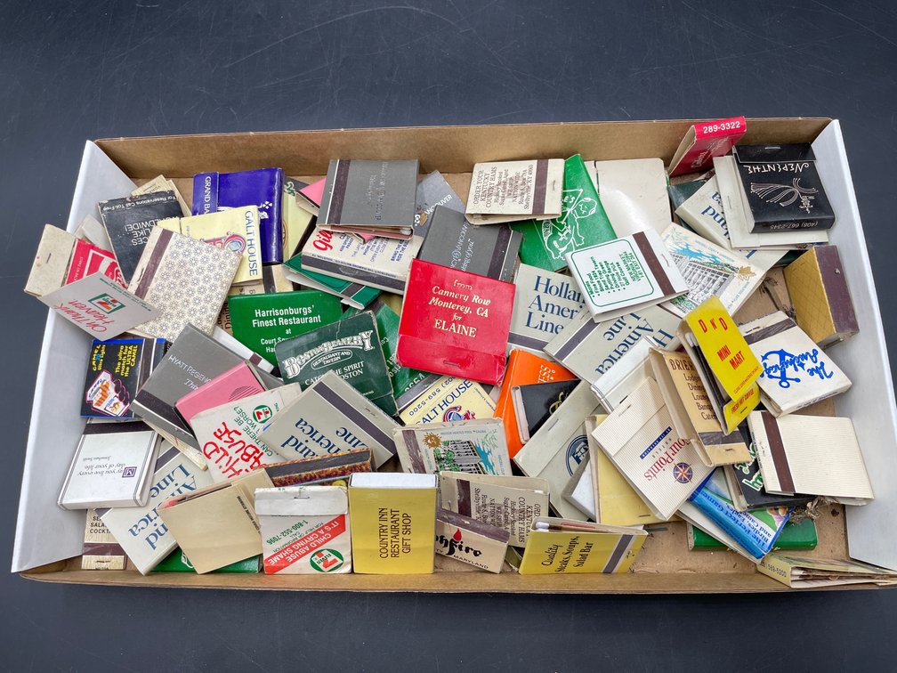 Harrisonburg, Va & Travel Matchbooks