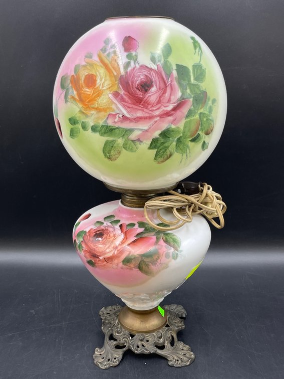 Globe Hurricane Lamp