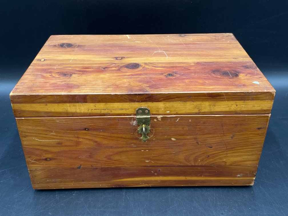 Brass Hinged Chest
