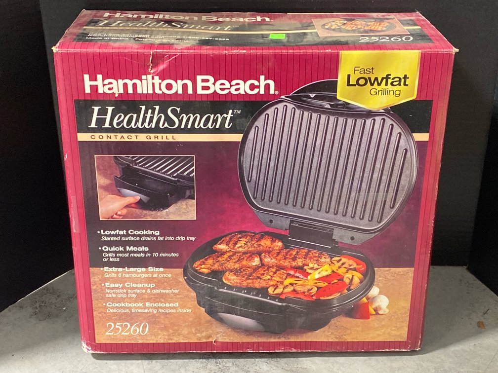 Hamilton Beach Healthsmart Contact Grill