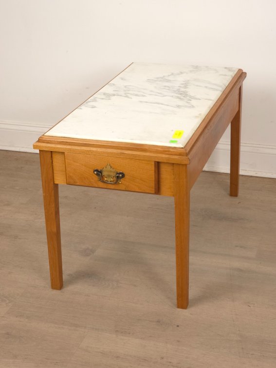 Marble Top End Table