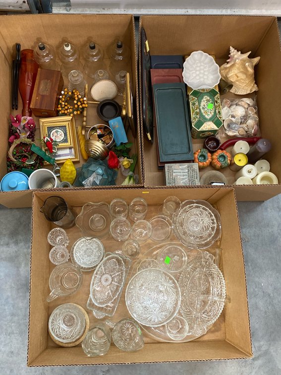 Clear Glass & Home Decor
