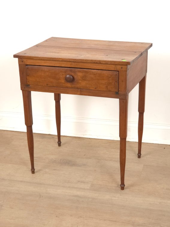 19th c. Cherry Work Table