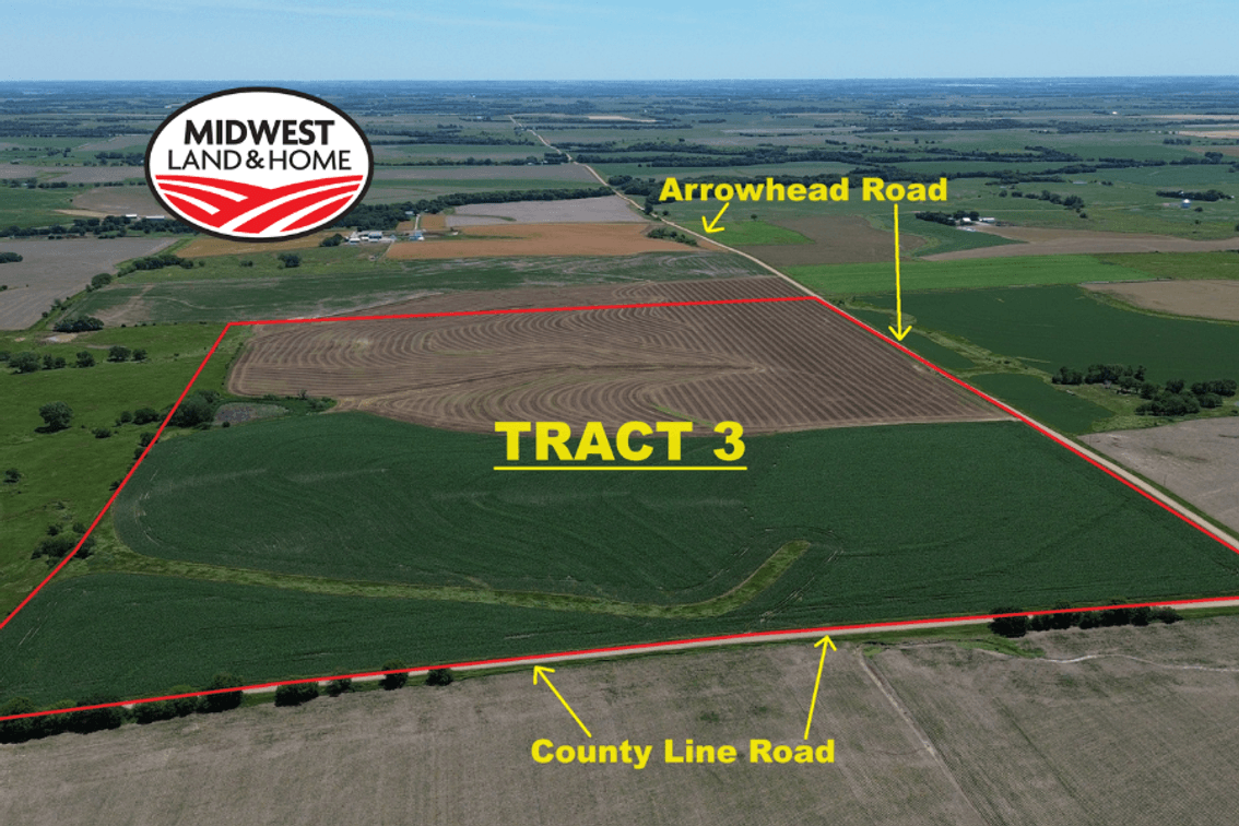 Tract 3: 108.9 +/- Acres 