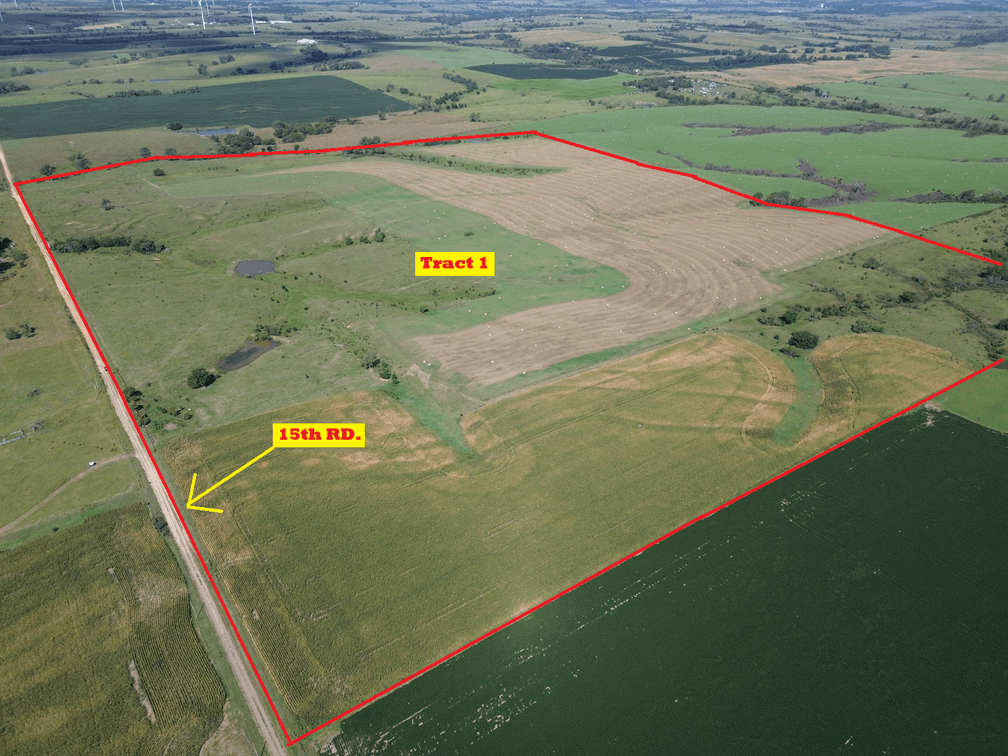 195 +/- Acres Washington Co. KS Land Auction - Tract 1