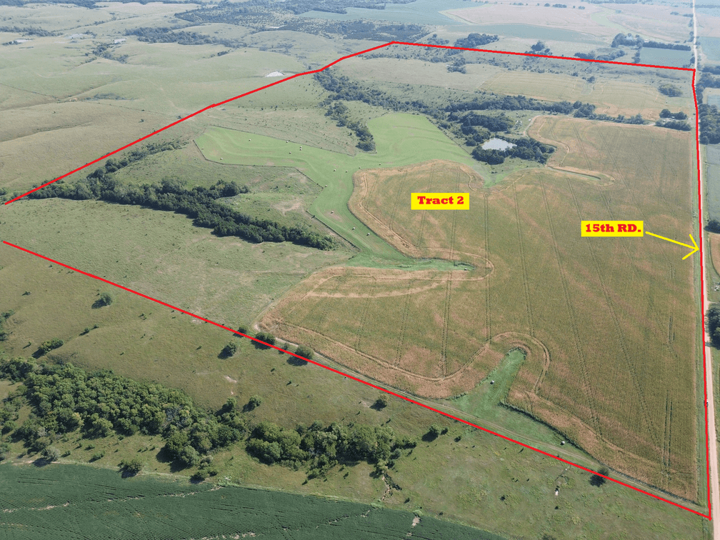 240 +/- Acres Washington  Co. KS Land Auction - Tract 2