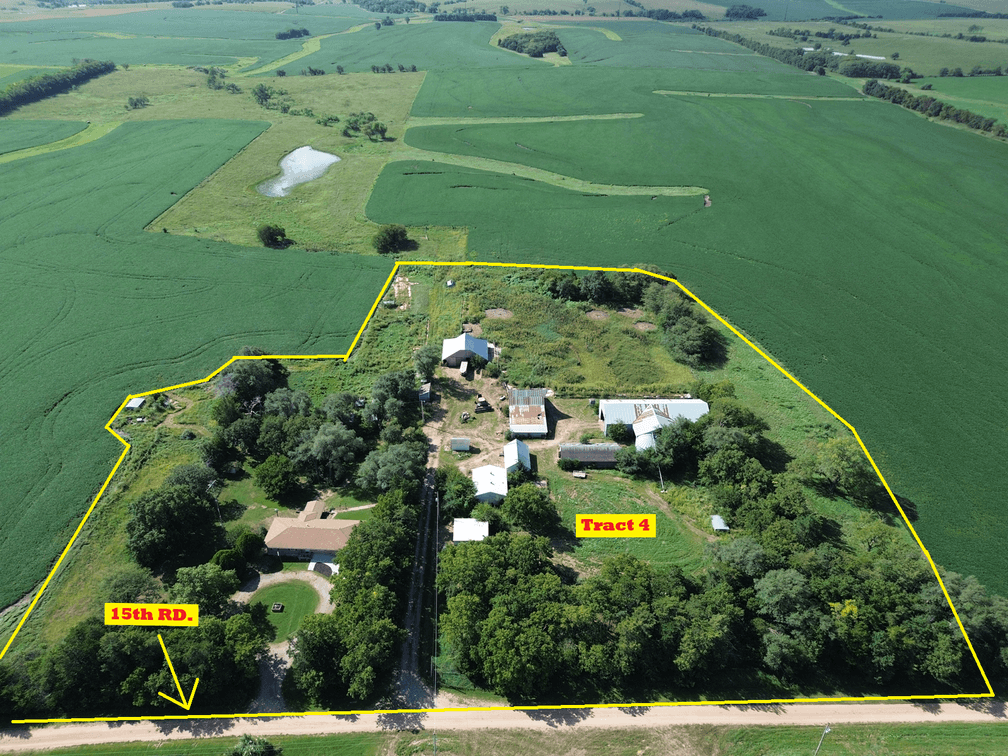 8.7 +/- Acres Washington  Co. KS Land Auction - Tract 4