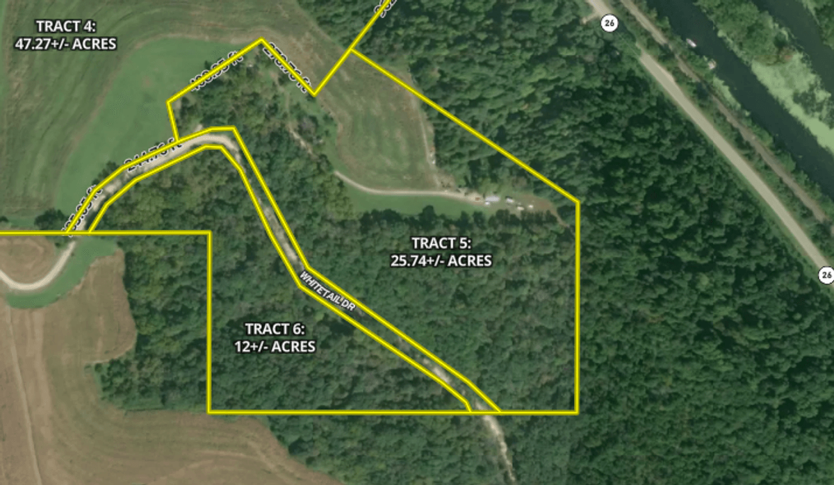 Tract 5 - 25.74+/- Acres Allamakee County, IA