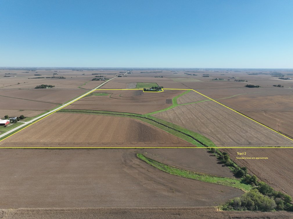 Tract 2 - 224.18+/- Acres Butler County, IA