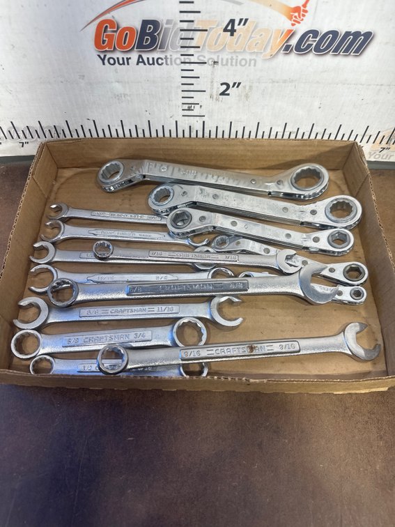 Hand Wrenches Including Combination, Box-End, Flare Nut, and More