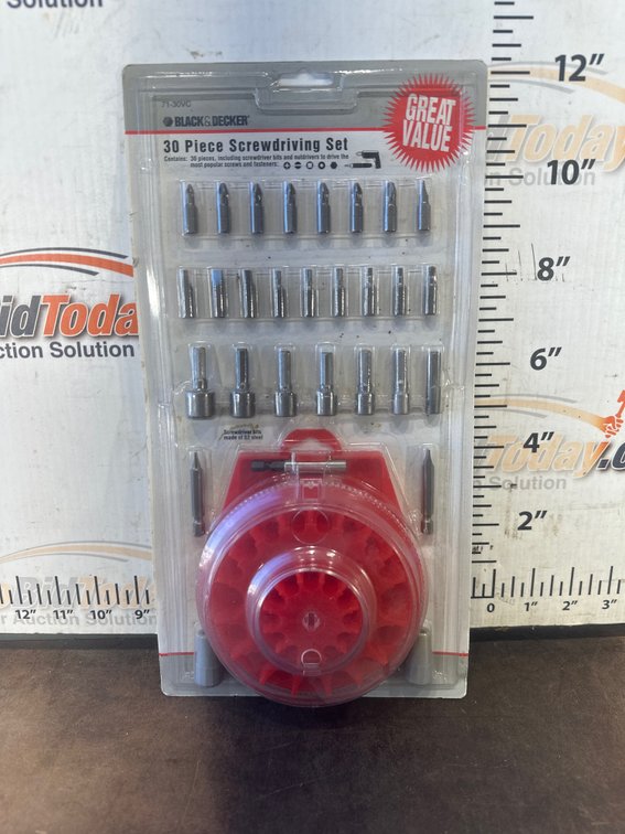 Black & Decker 71-30VC 30-Piece Screwdriving Set
