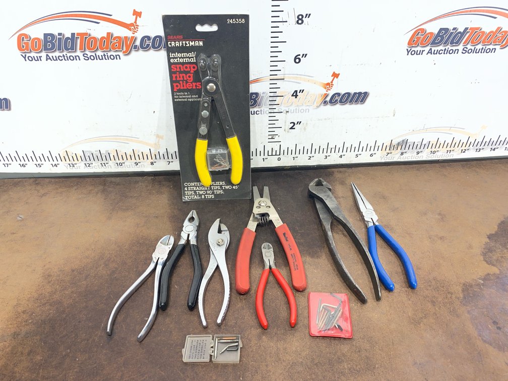 Pliers, Wire Strippers, Cutters, and More