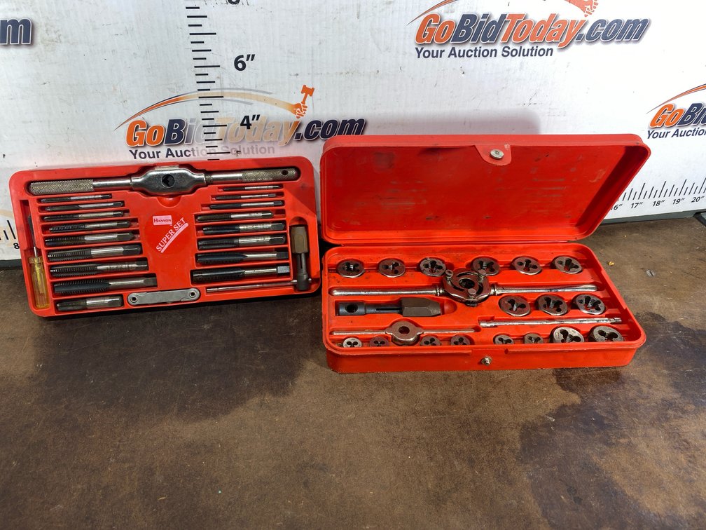 Hanson Super Set Tap and Die Set with Case