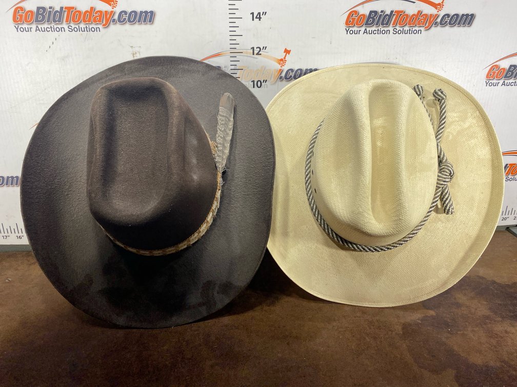 approx. 2 SunDance Felt and Laredo Straw Western Cowboy Hats