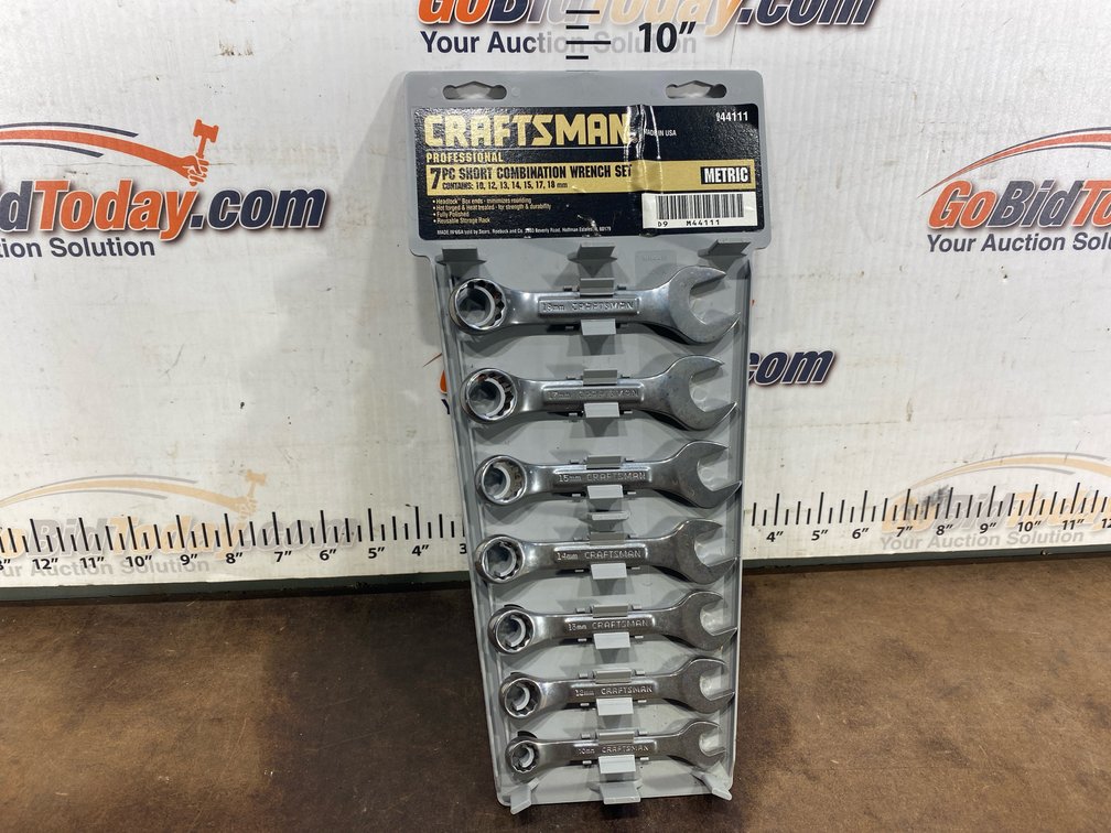 Craftsman Approx. 7-Piece Metric Short Combination Wrench Set