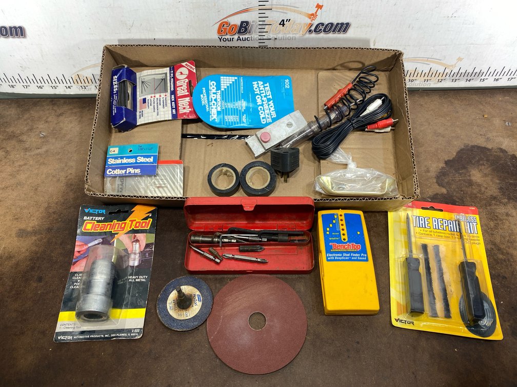 Workshop Hand Tools, Automotive Testers, Files & Hardware Lot