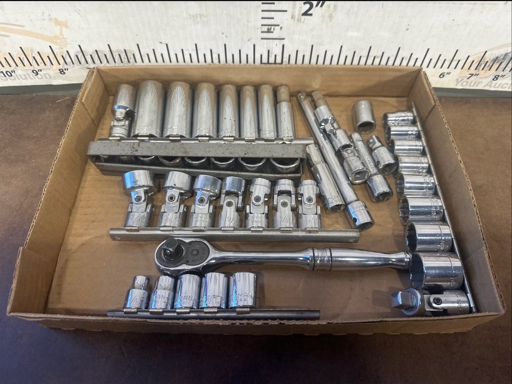 Snapon ratchet Craftsman and Matco Socket and Drive Tool Assortment