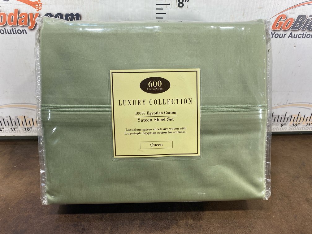 Luxury Collection Queen 600 Thread Count Sateen Sheet Set