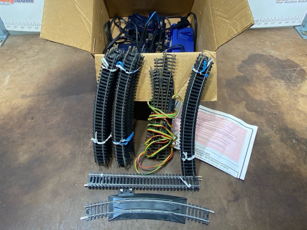 Model Train Tracks, Controllers, and Accessories