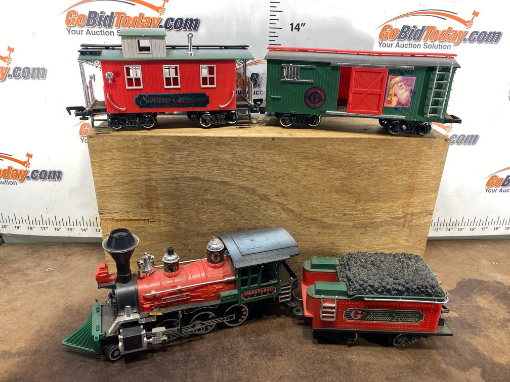Greatland Holiday Express Model Train Set, Approx. 4 Pieces