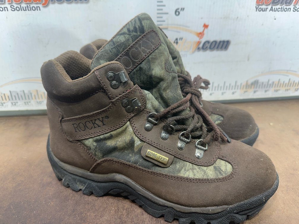 Rocky Gore-Tex Camouflage Hiking Boots, Men's Size 10M