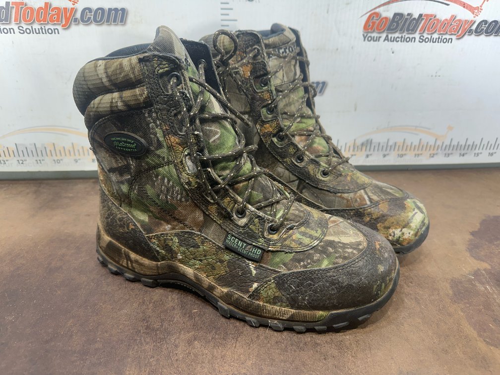 LaCrosse Locator Scent HD Camo Hunting Boots Men's Size 10 Wide