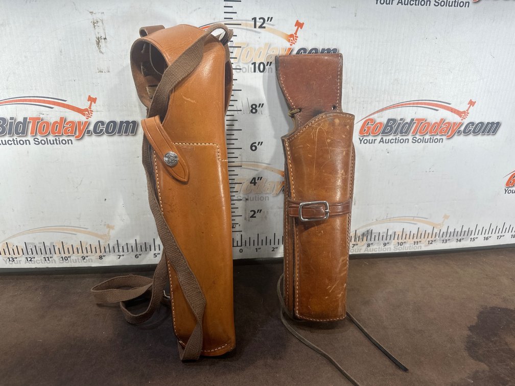 Approx. 2 Leather Gun Holsters