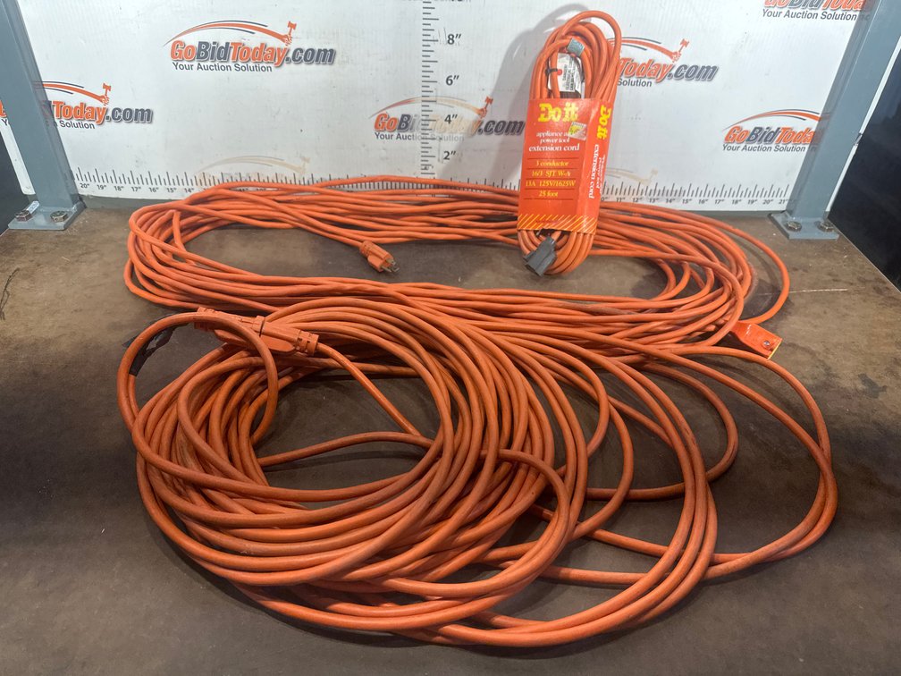 Orange Heavy-Duty Extension Cords