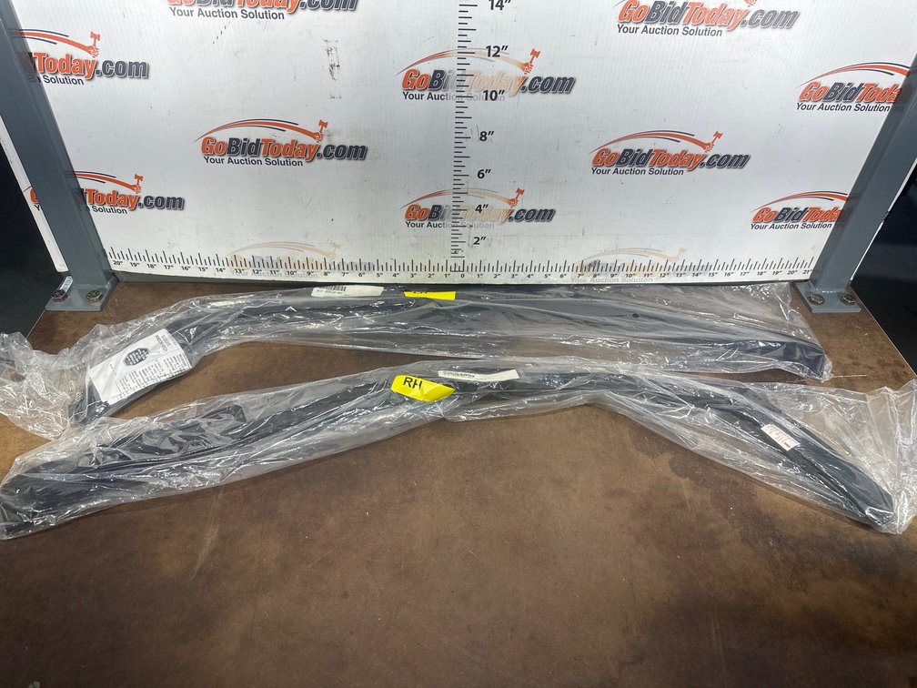 Pair of Smoke Tinted Automotive Window Visors for Dodge Pickup