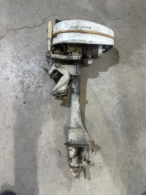 Montgomery Ward Sea King 3.5 HP Outboard Boat Motor VWB19068B