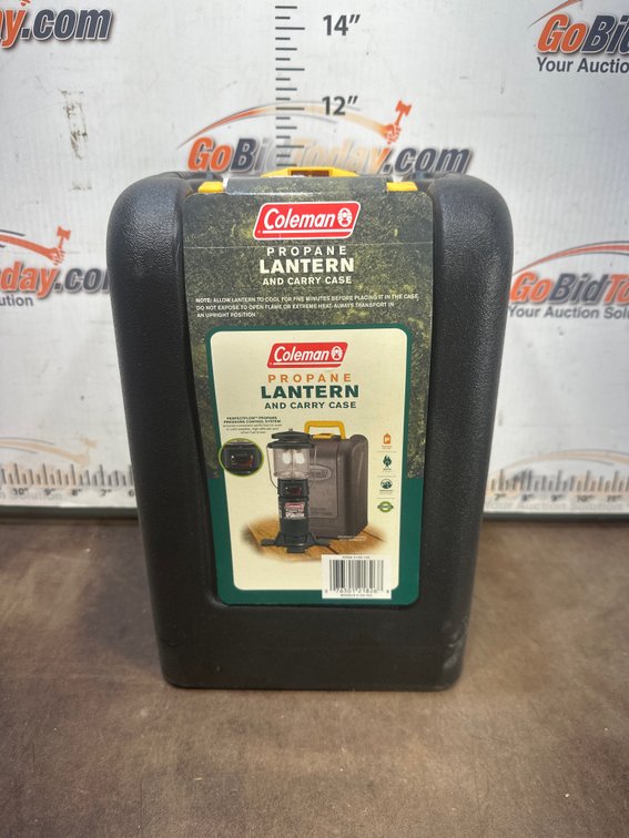 Coleman Propane Lantern with Hard Carry Case Model 5150-722