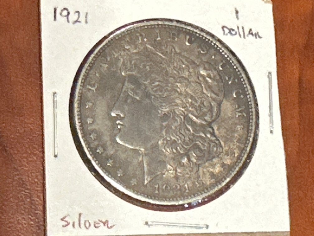 1921 Morgan Silver Dollar Coin