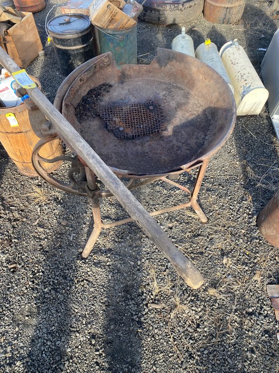 Blacksmith Forge with Hand Lever Blower
