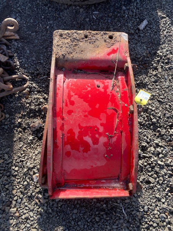 Red Steel Curved Skid Shoes, Approx. 2 Pieces