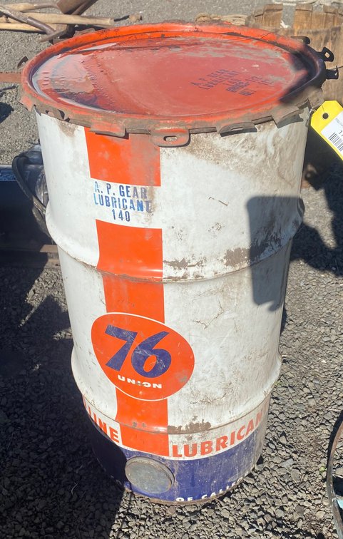 Union 76 A.P. Gear Lubricant 140 Metal Drum