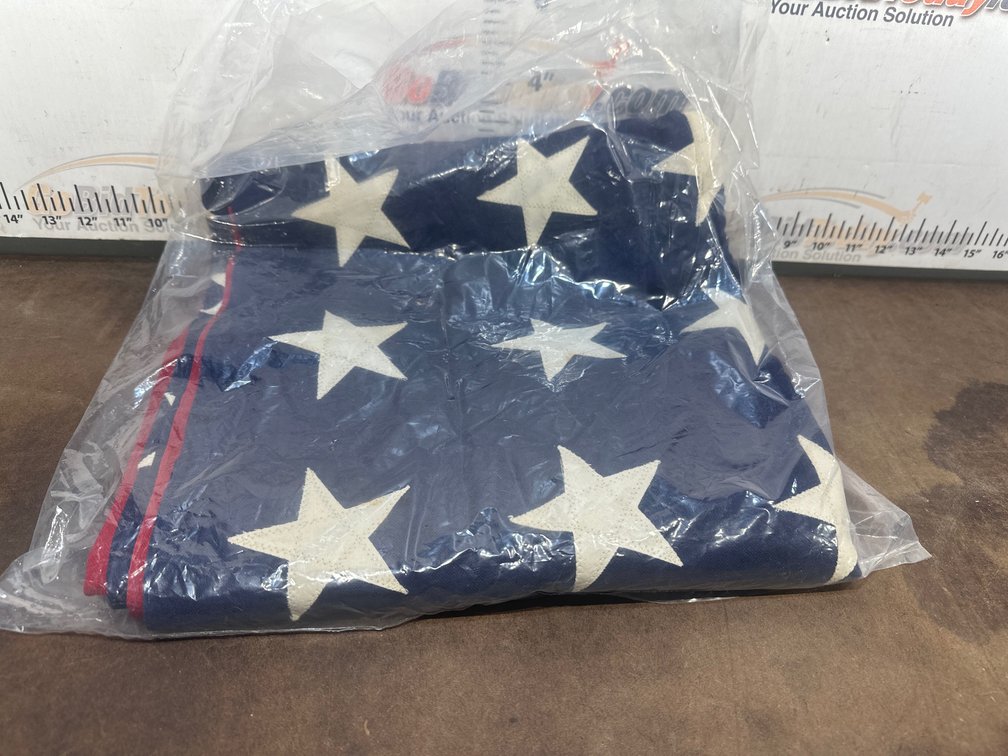 Folded Fabric American Flag