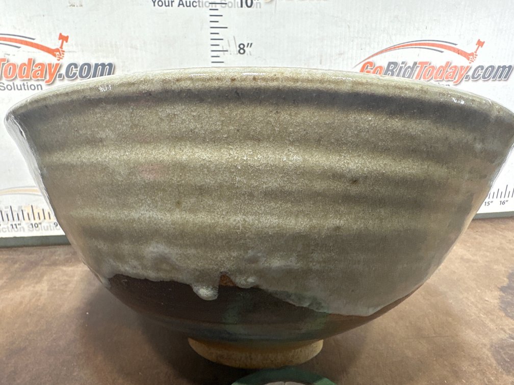 Studio Pottery Glazed Stoneware Bowl