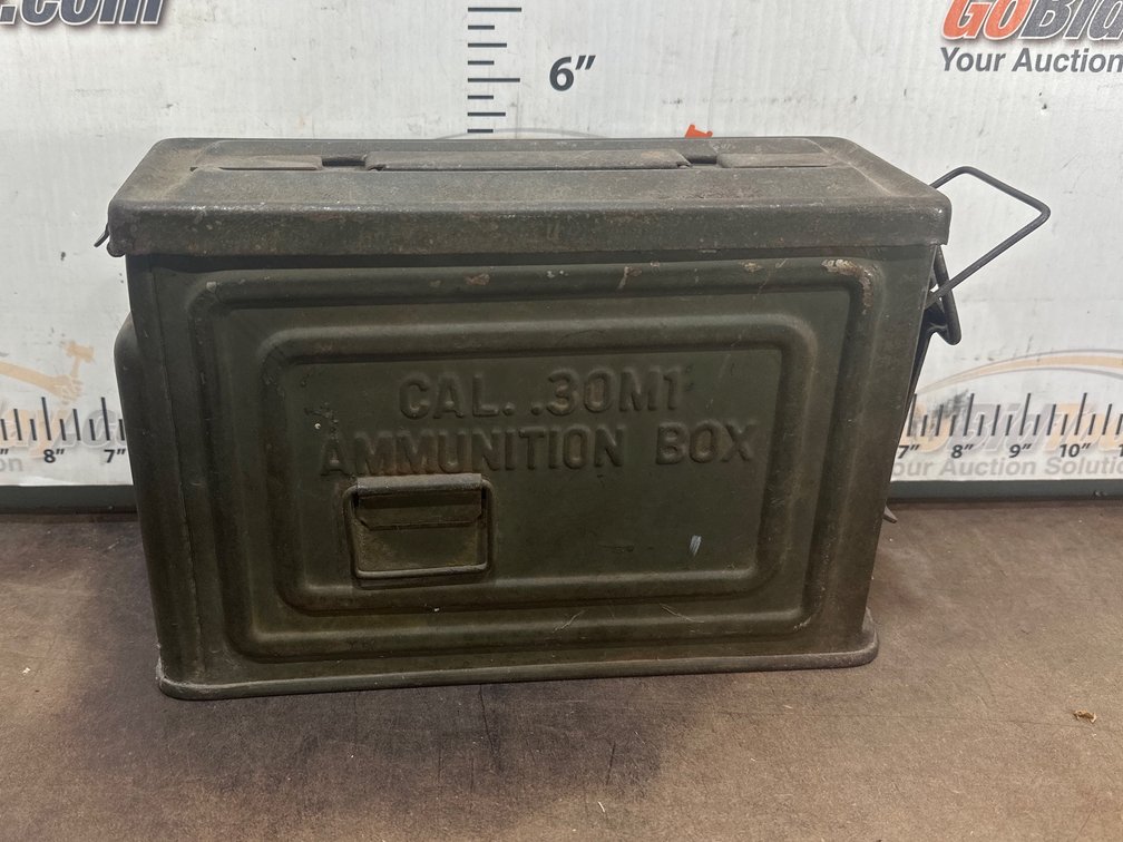U.S. Military Cal. .30 M1 Metal Ammunition Box