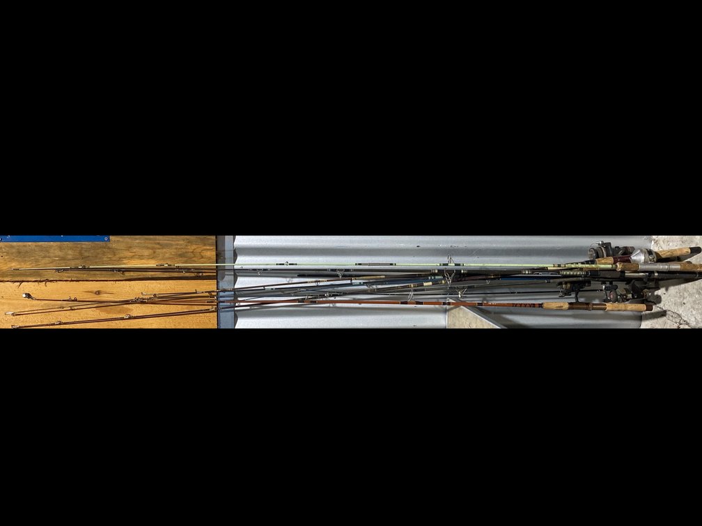 Fishing Rods with Reels Including Shimano and Daiwa