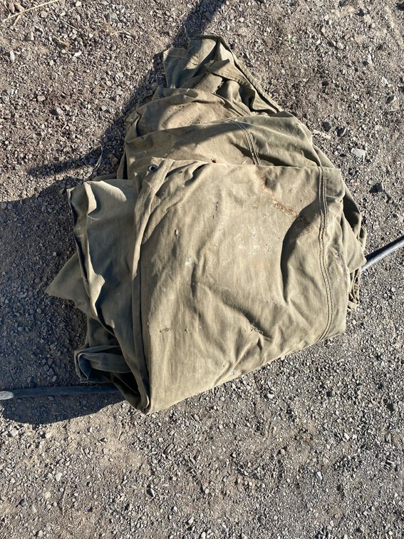 Heavy Olive Drab Canvas Tarp